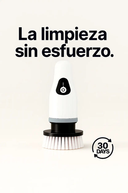 Cepillo eléctrico limpieza fácil sin esfuerzo extra